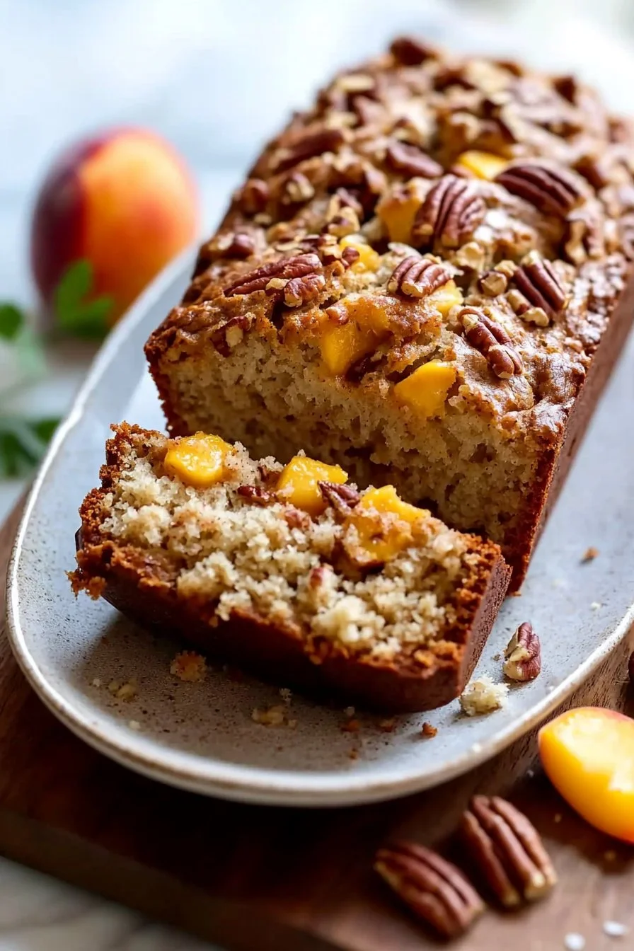Peach Pecan Bread