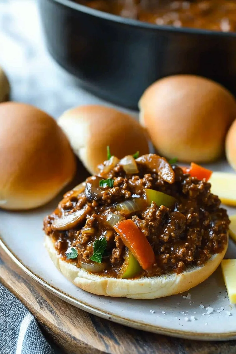 Philly Cheesesteak Sloppy Joes