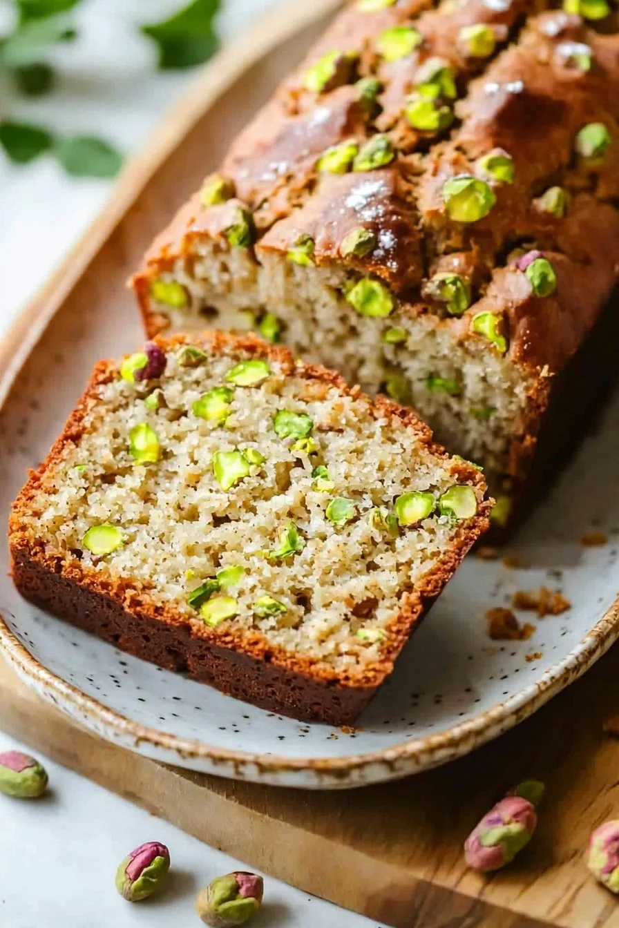 Pistachio Quick Bread