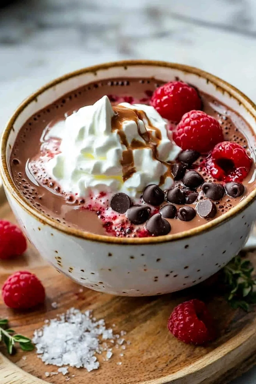 Raspberry Hot Chocolate