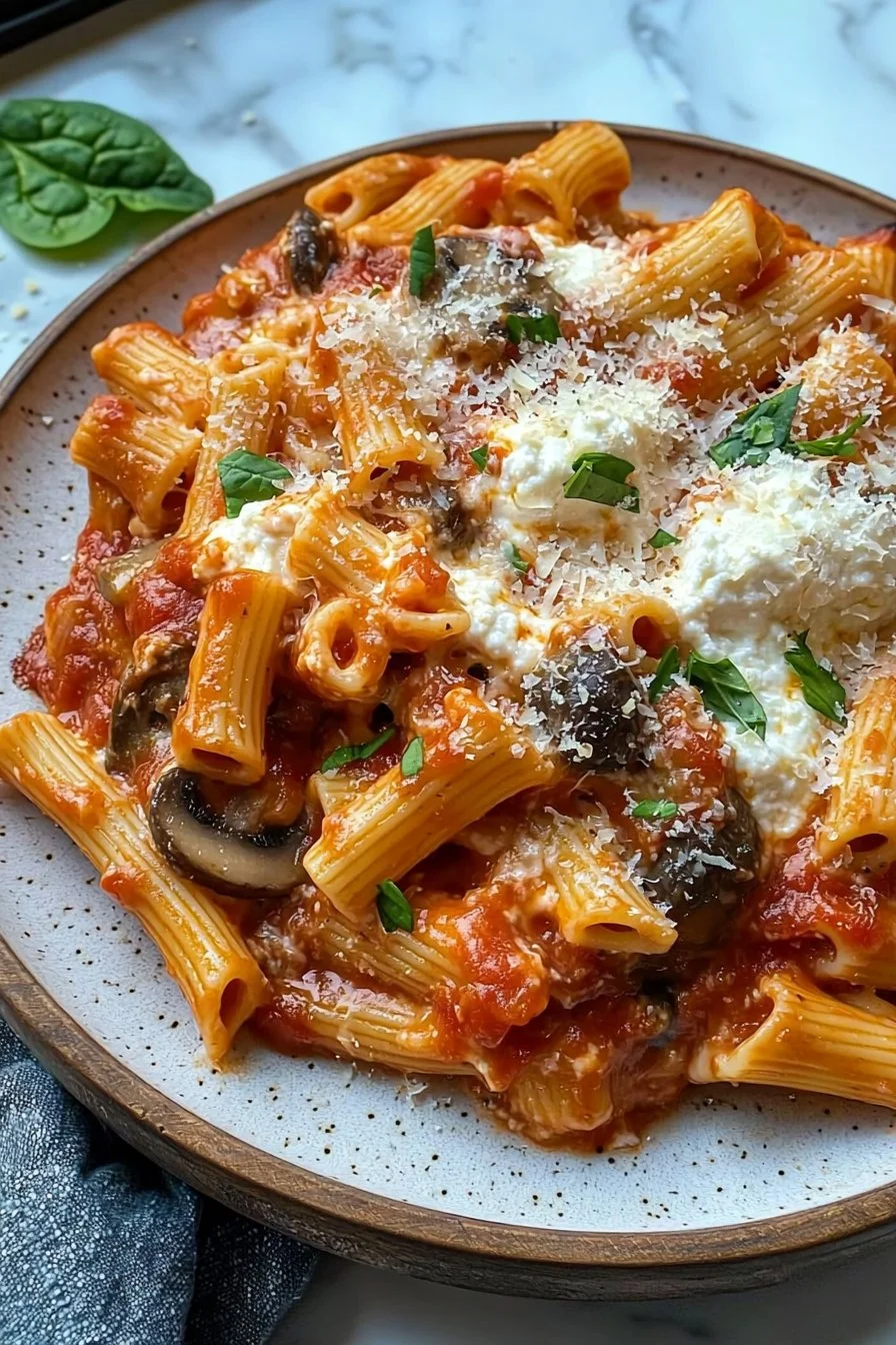 Slow Cooker Pasta Casserole
