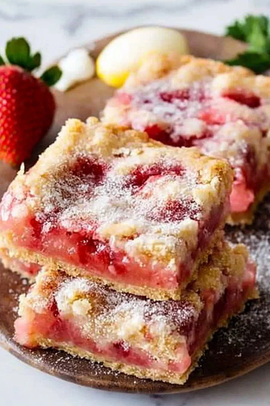 Strawberry Pie Bars