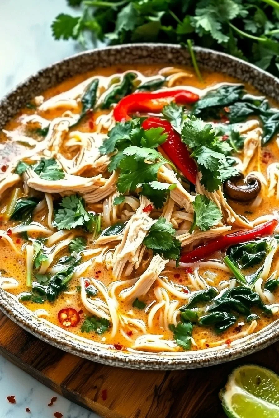 Thai Chicken Noodle Soup