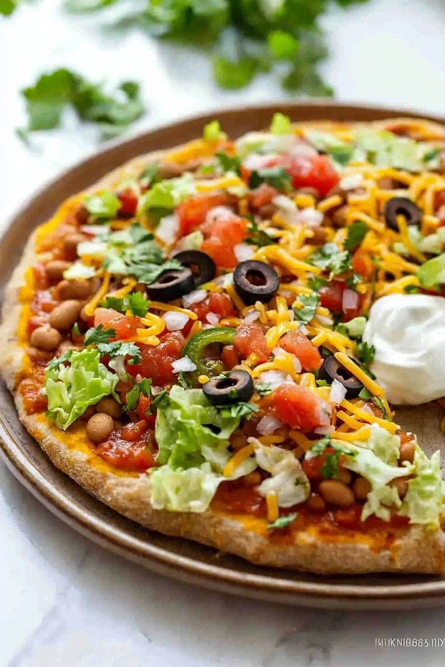 The Best Taco Pizza