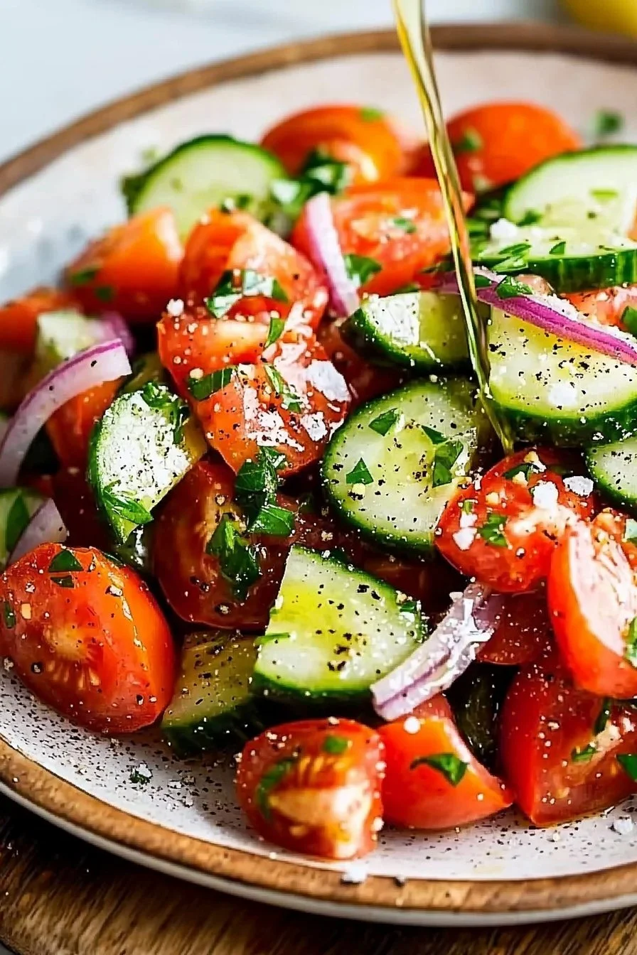 Tomato Cucumber Salad