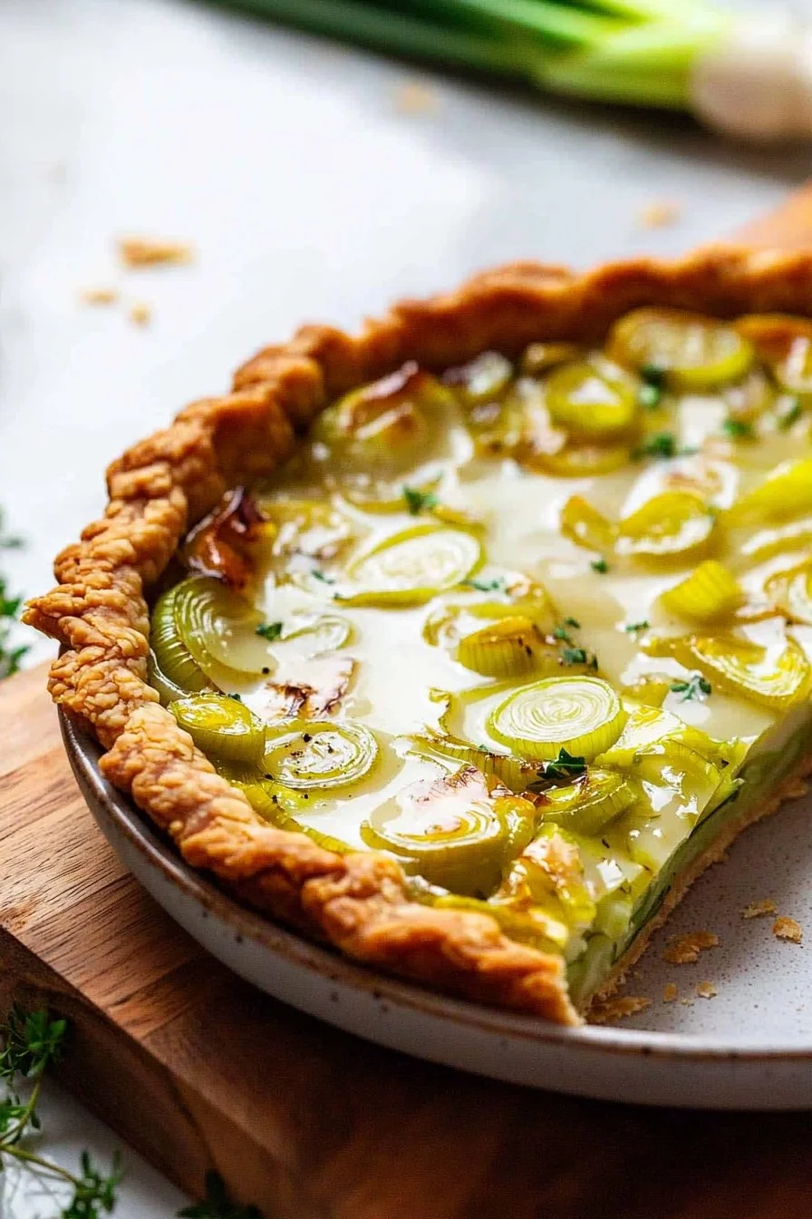 Vegan Leek Tart
