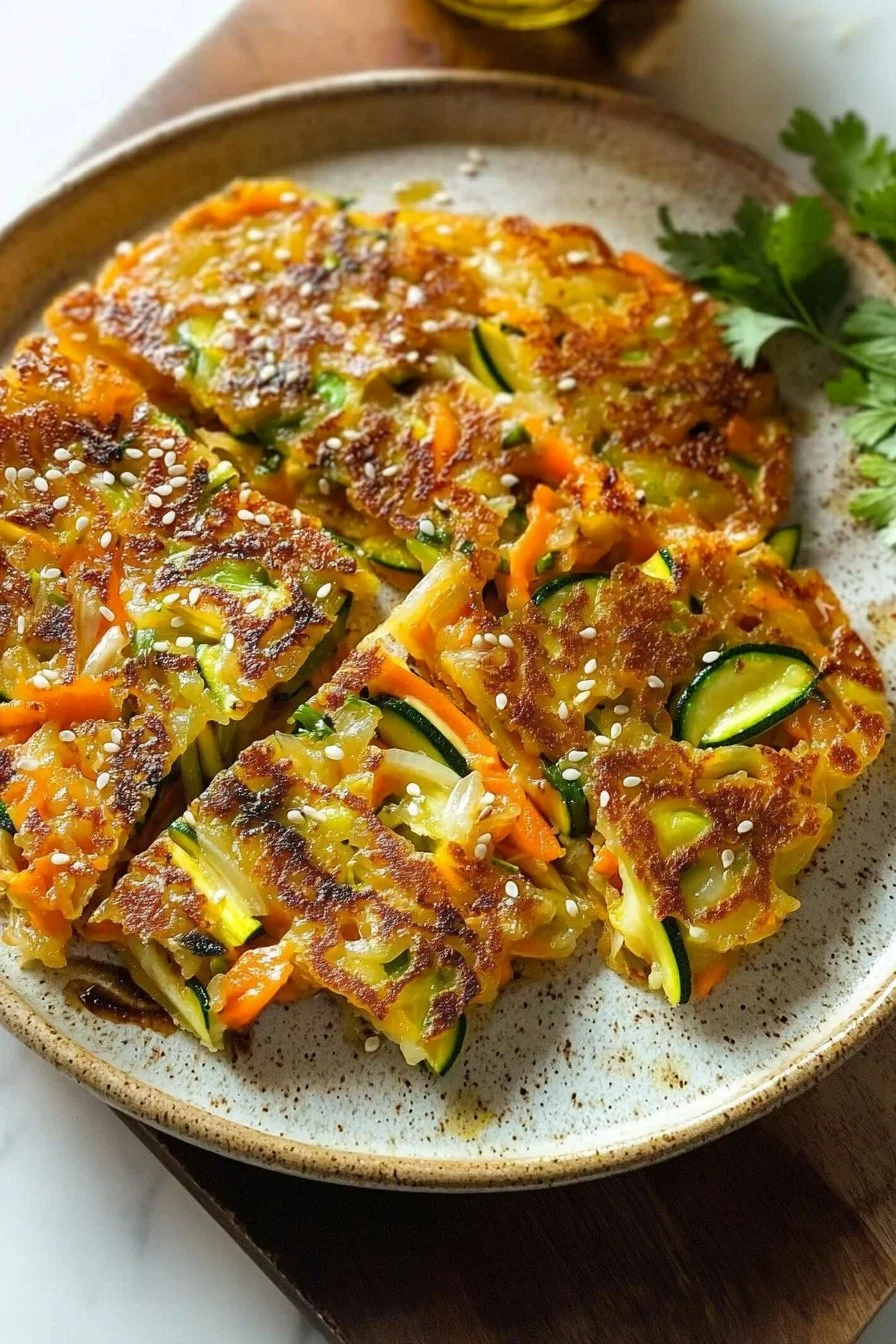 Vegan Vegetable Pancakes